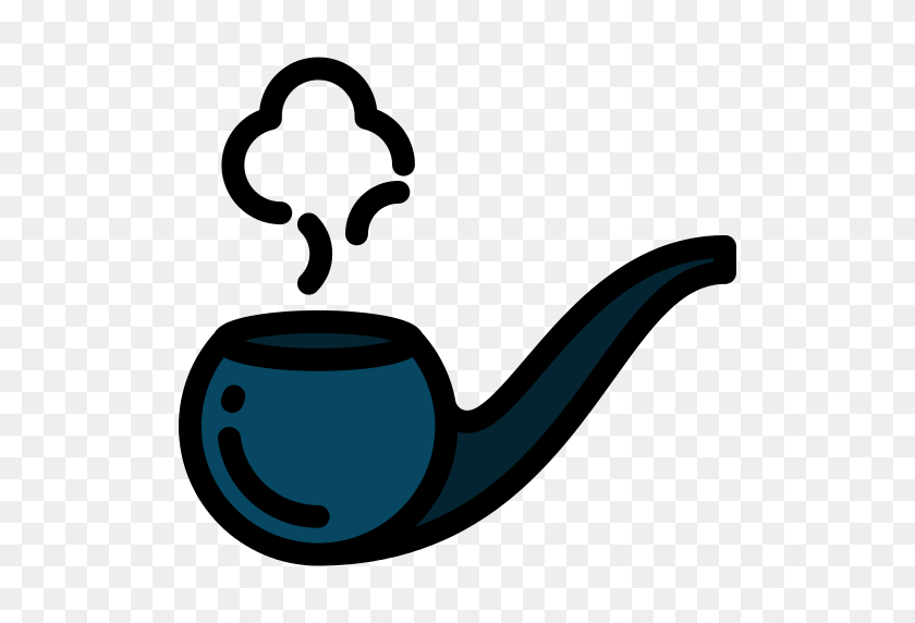 512x512 Pipe Smoke Png Icon - Pipe PNG