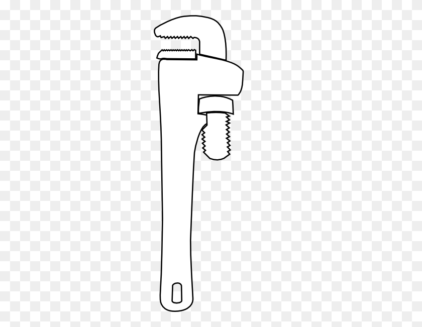 228x591 Pipe Wrech Water Pipe Clip Art - Water Pipe Clipart