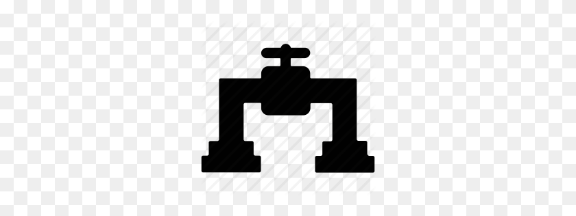 256x256 Pipeline Clipart Water Supply - Water Pump Clipart