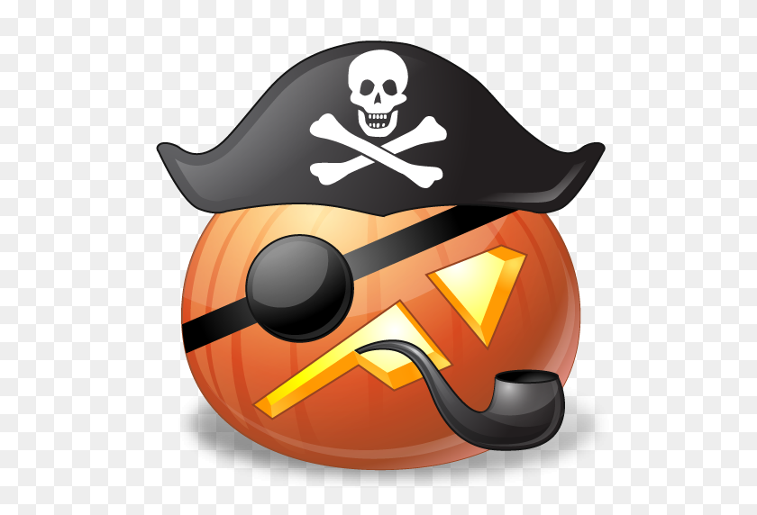 512x512 Pirate Captan Vista Halloween Iconset Icons Land - Pirates Of The Caribbean PNG