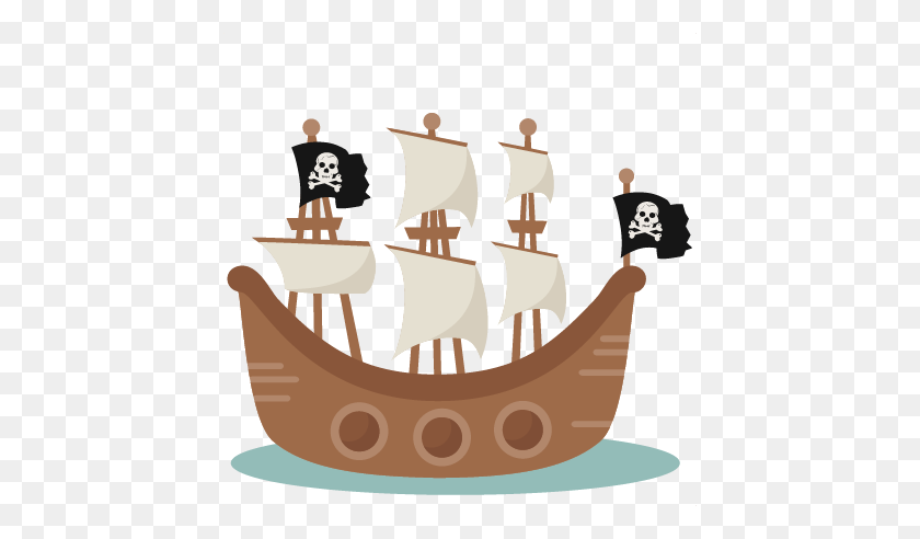 432x432 Пиратский Клипарт Парусник - Тонущая Лодка Клипарт