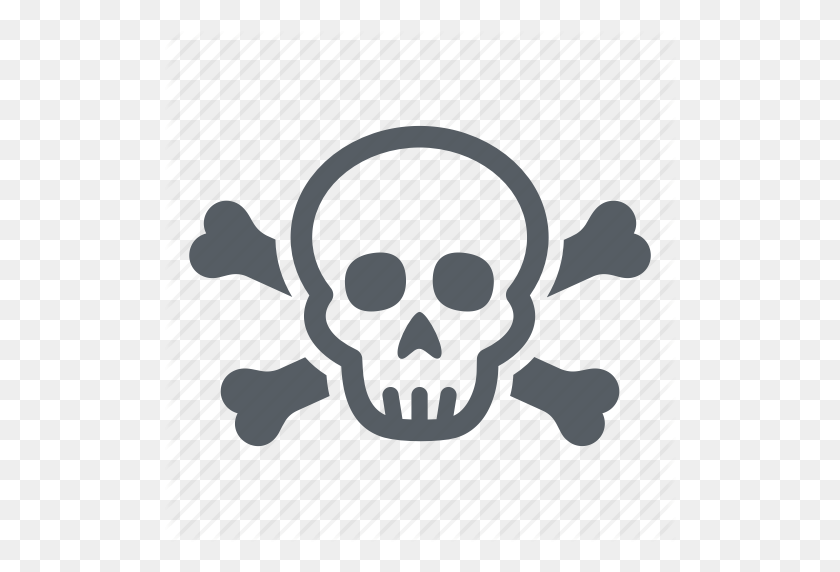 512x512 Pirate Crossbones - Skull And Crossbones PNG