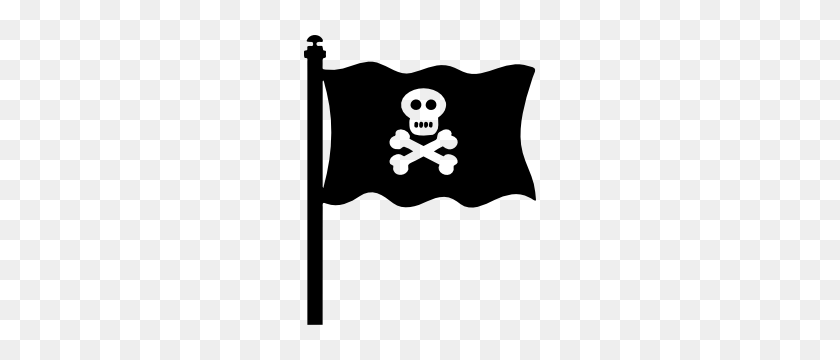 300x300 Pirate Flag Stickers Car Decals Over Cool Designs - Pirate Flag Clipart