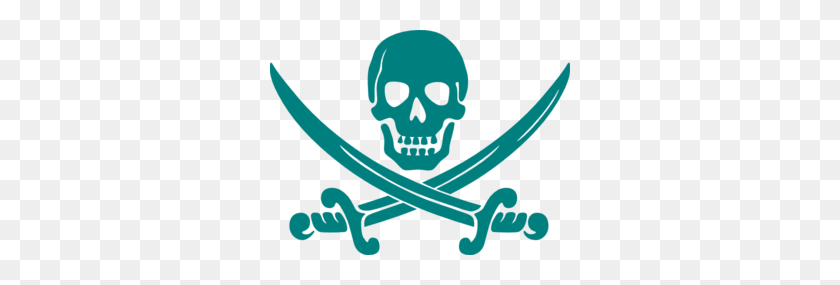300x225 Пиратский Джек Картинки - Пиратский Флаг Клипарт