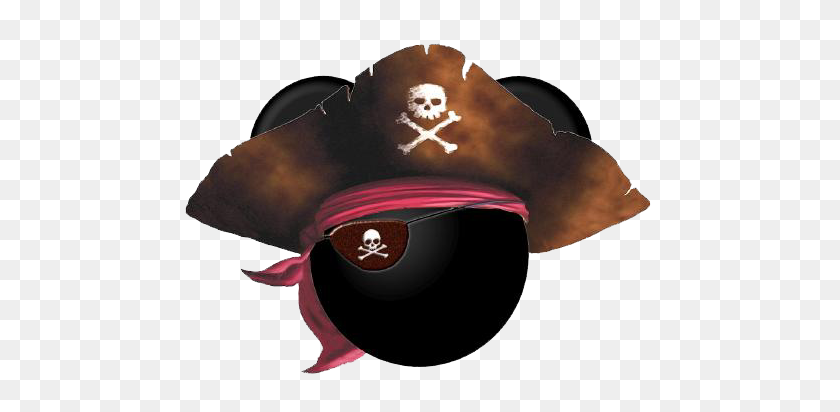 480x352 Пиратская Голова Микки Картинки Картинки - Пиратская Шляпа Клипарт