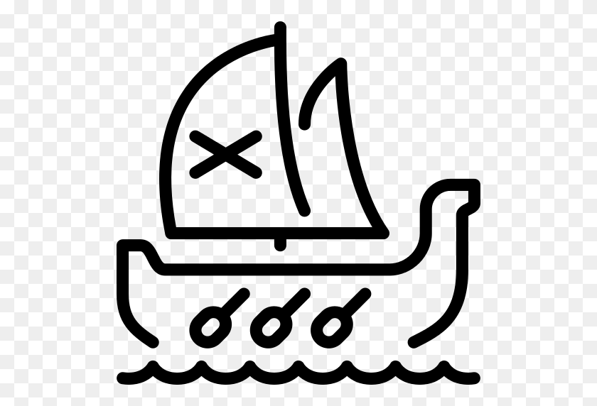 512x512 Pirate Ship Png Icon - Pirate Ship PNG
