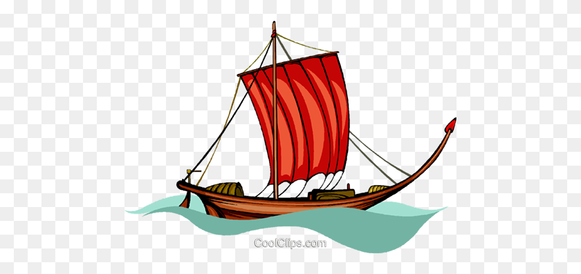 480x337 Pirate Ship Royalty Free Vector Clip Art Illustration - Pirate Boat Clipart