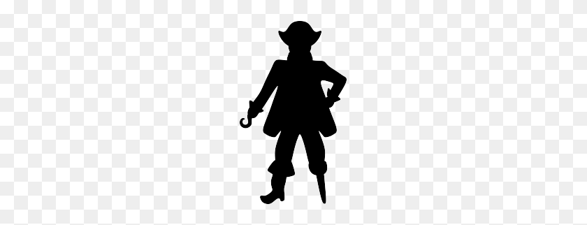 263x262 Pirate Silhouette Playgrounds Pirates, Silhouette - Cowboy Silhouette PNG