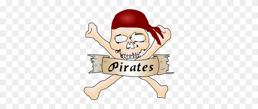 294x297 Pirate Skull Png Clip Arts For Web - Pirate Skull PNG