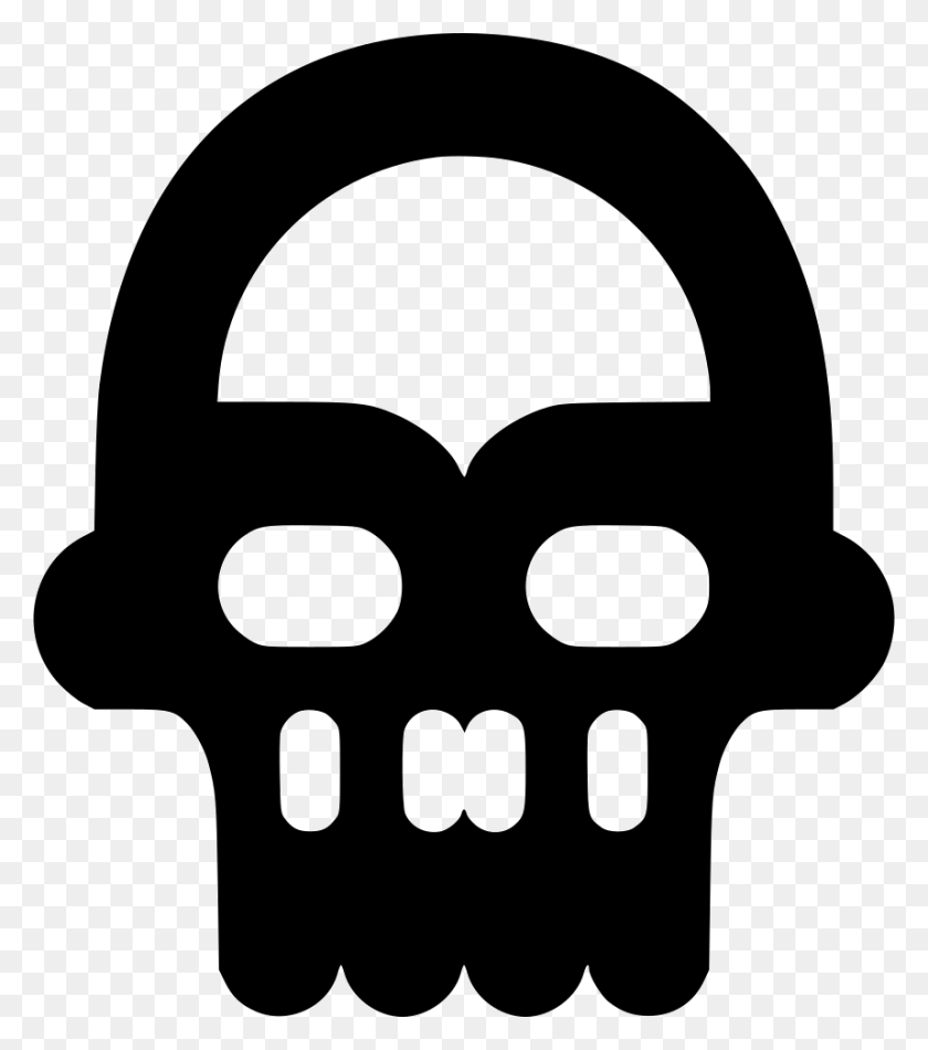 858x980 Pirate Skull Png Icon Free Download - Pirate Skull PNG