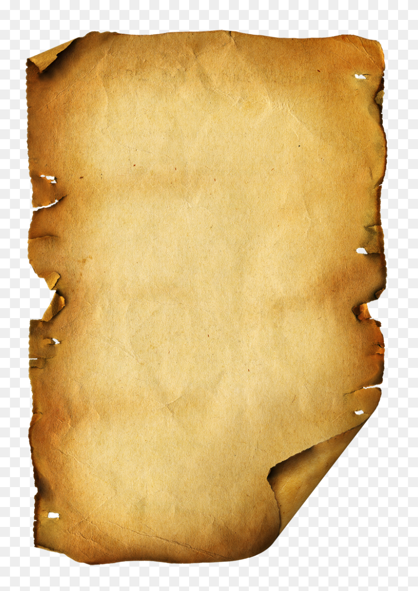 800x1158 Pirates Paper, Old Paper - Paper Tear PNG
