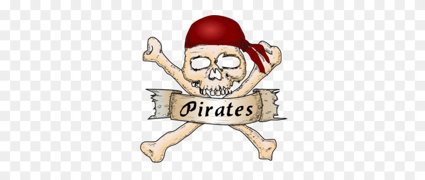 299x297 Pirates Symbol Clip Art - Pirate Flag Clipart