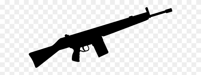 600x253 Pistol Clipart Shotgun - Shotgun PNG