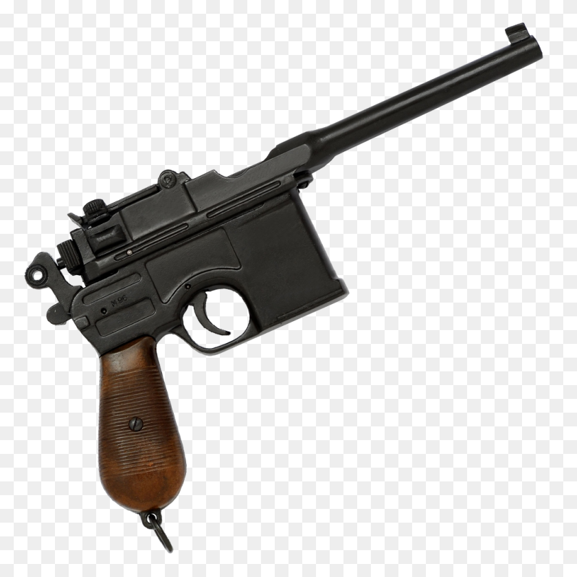 1000x1000 Pistol, Designed - Holding Gun PNG