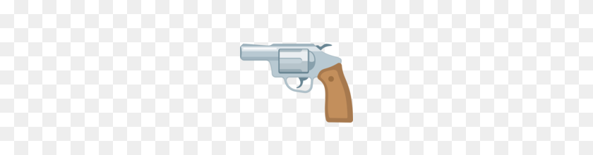 160x160 Pistol Emoji On Facebook - Gun Emoji PNG