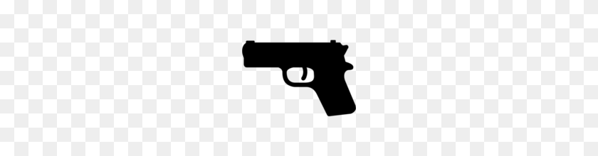 160x160 Pistol Emoji On Google Android - Gun Emoji PNG
