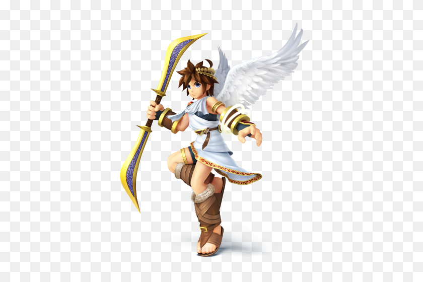 456x500 Pit From Kid Icurus - Super Smash Bros PNG