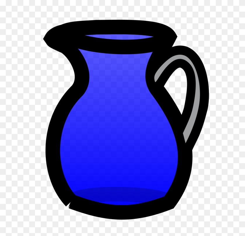 750x750 Pitcher Jug Glass Cup Water - Water Cup Clipart
