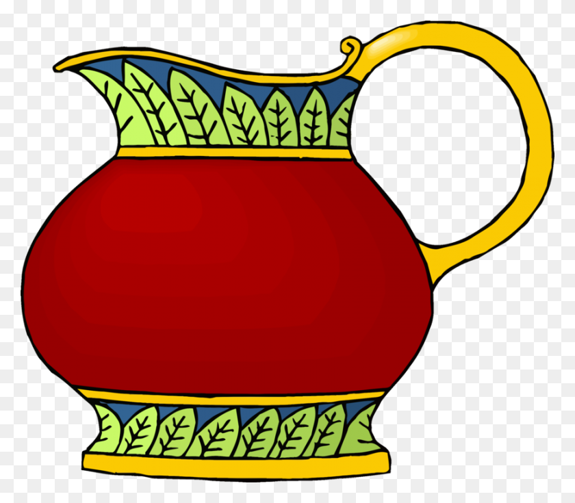 866x750 Pitcher Jug Vase Computer Icons Container - Pitcher Clipart