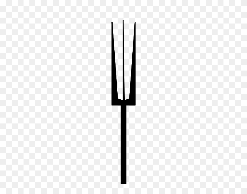 124x600 Pitchfork Png Cliparts For Web - Pitchfork Clipart