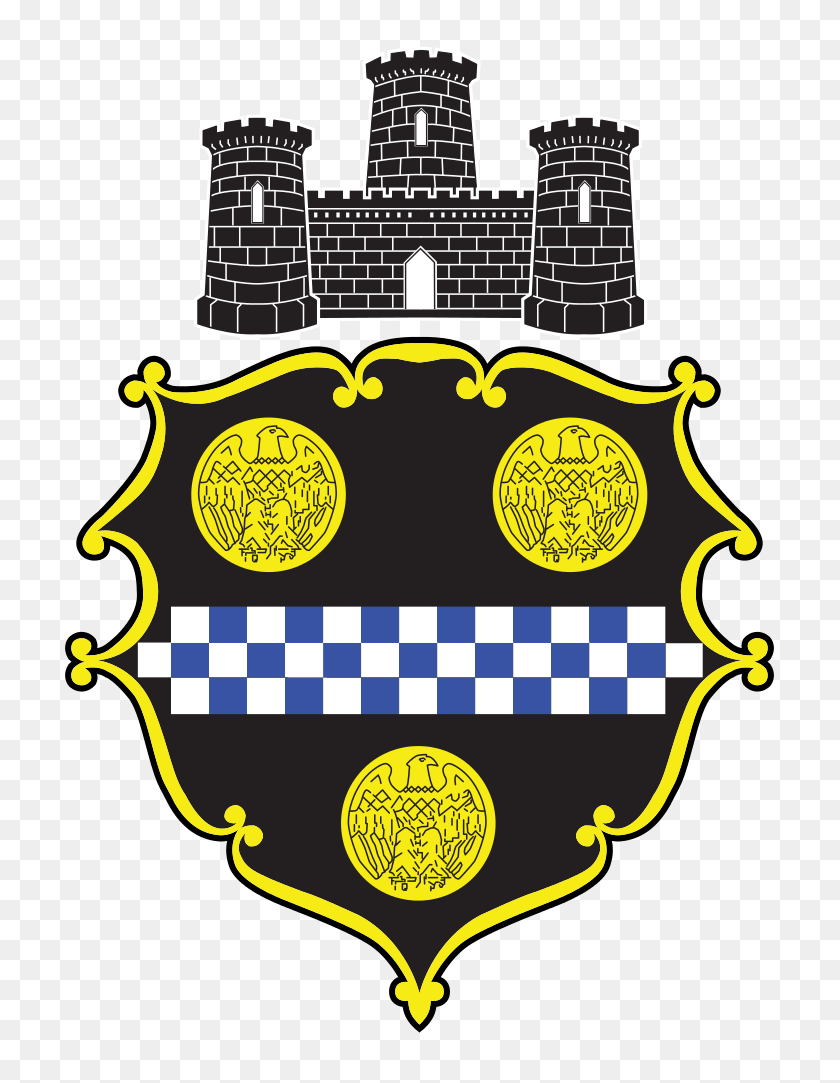 749x1023 Pittsburgh City Coat Of Arms - Pittsburgh Pirates Clipart
