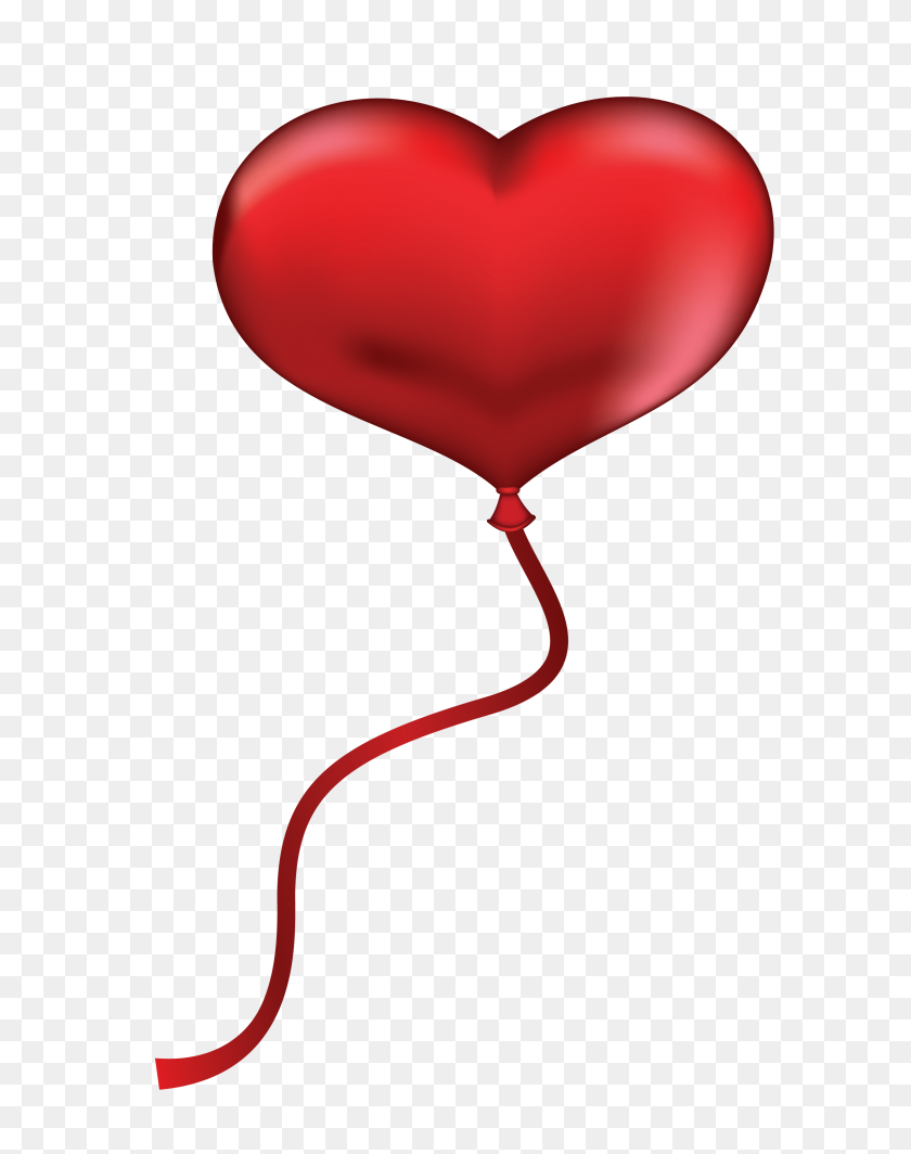 2500x3219 Пикс Для Gt Красный Контур Сердца Черный Праздник - Воздушный Шар Emoji Png