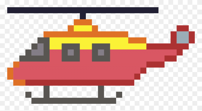 2400x1239 Pixel Art Helicopter Icons Png - Pixel Art PNG