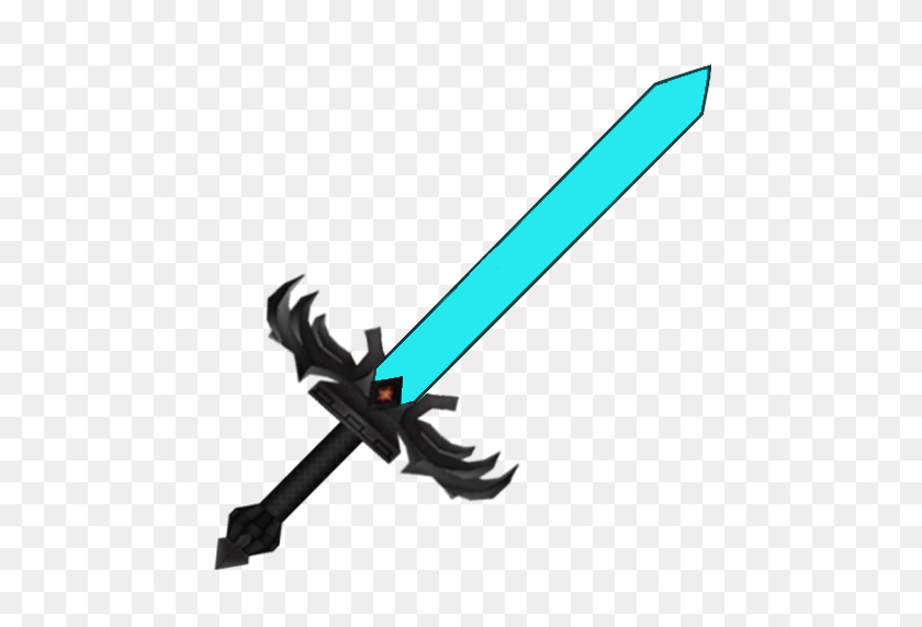 512x512 Pixel Clipart Mc Sword - Minecraft Sword PNG