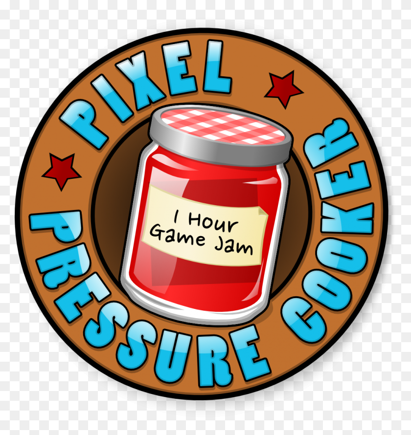 1025x1092 Pixel Pressure Cooker One Hour Game Jam Flippfly - Pressure Cooker Clipart