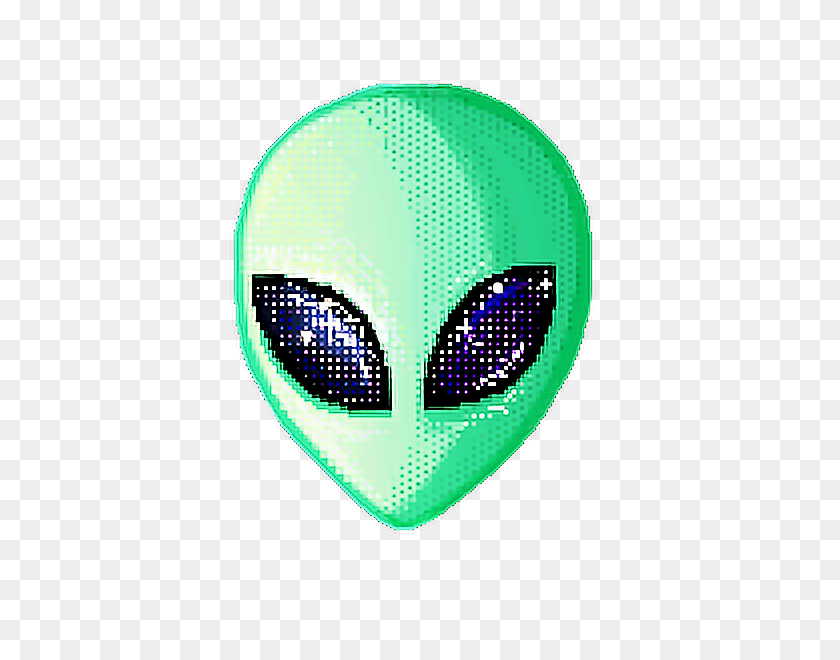 600x600 Pixel Thirdeye Alien Rad Tumblr Aesthetic - Третий Глаз Клипарт