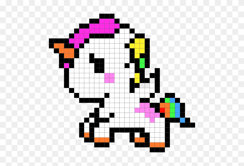 512x512 Pixel Unicorn - Whole Body Listening Clipart