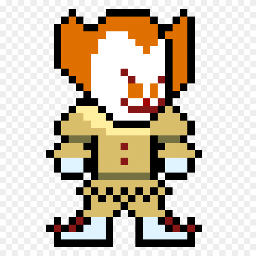 1184x1184 Pixilart - Pennywise PNG