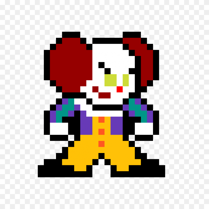 1184x1184 Pixilart - Pennywise Png