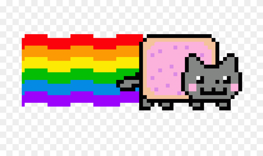 1024x576 Pixilart - Nyan Cat Png