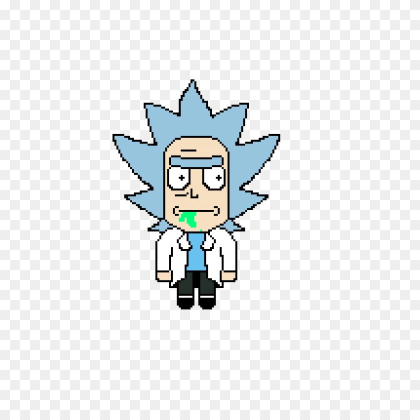 1200x1200 Pixilart - Rick Sánchez Png