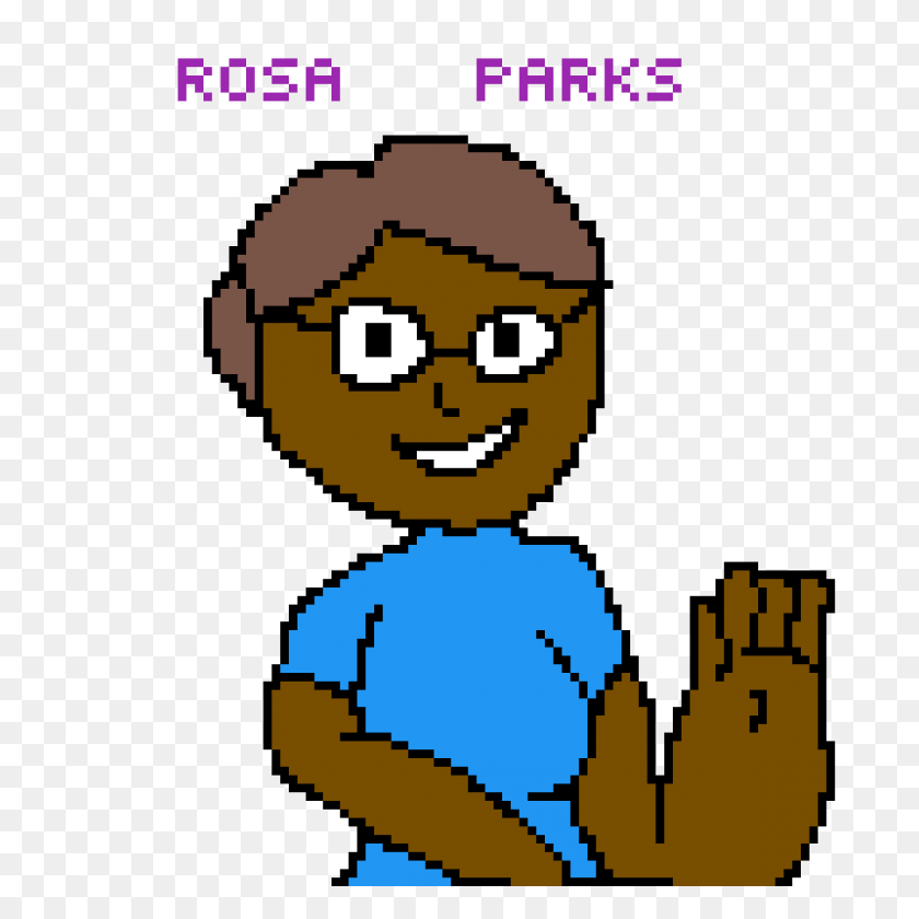 1200x1200 Pixilart - Rosa Parks Clipart