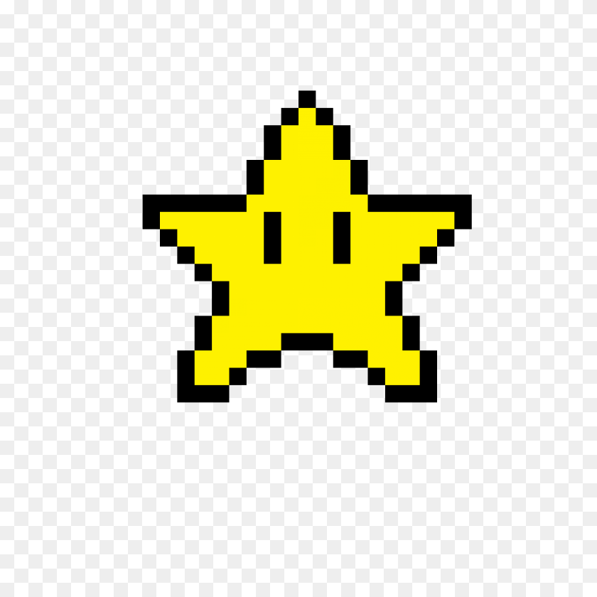 1184x1184 Pixilart - Mario Star PNG