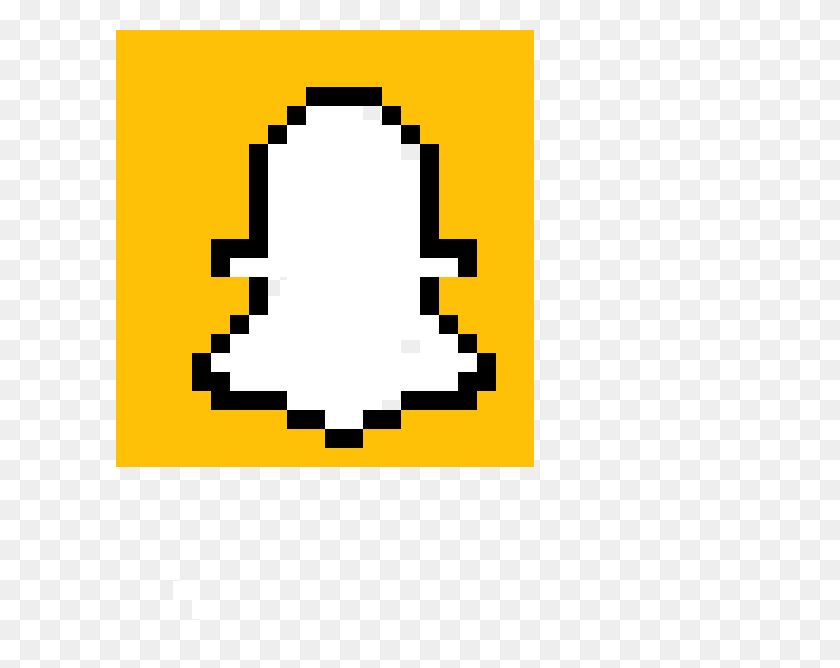 608x608 Pixilart - Snapchat PNG Logo