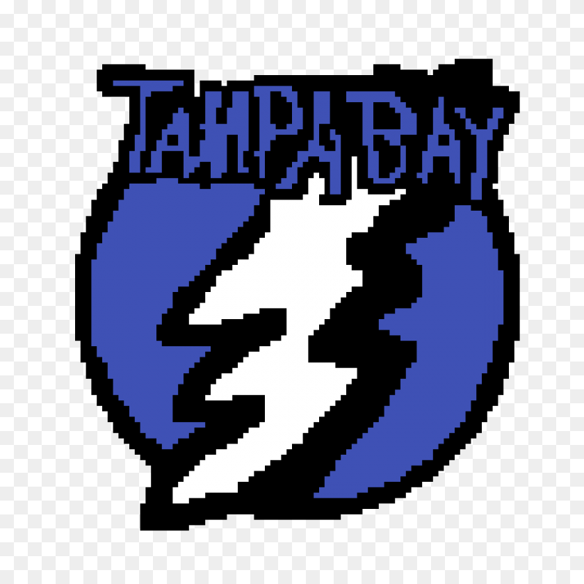 1200x1200 Pixilart - Tampa Bay Lightning Logo PNG