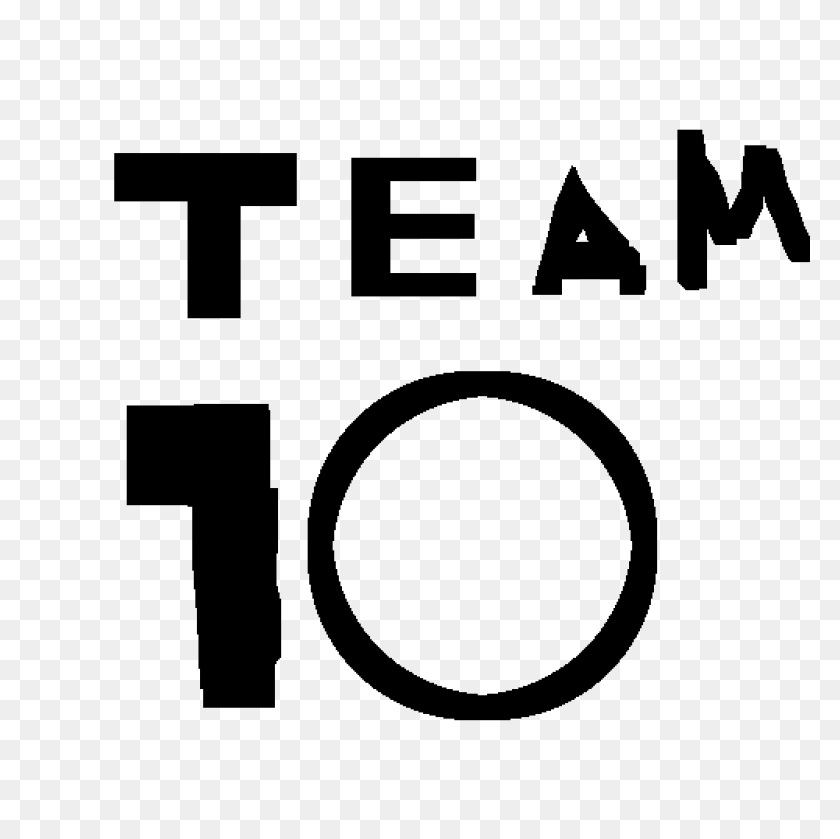 1000x1000 Pixilart - Team 10 Logo PNG