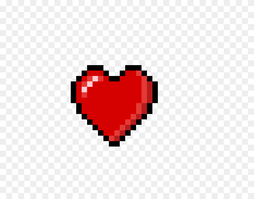 600x600 Pixilart - Zelda Heart PNG