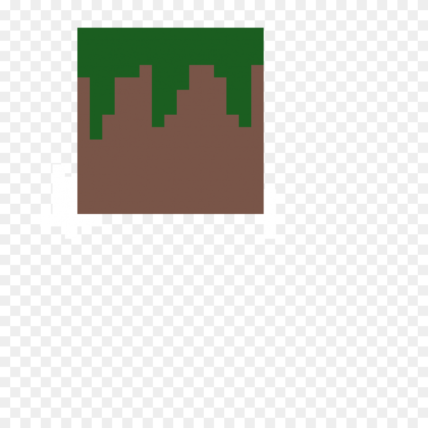 1376x1376 Pixilart - Minecraft Grass Block PNG