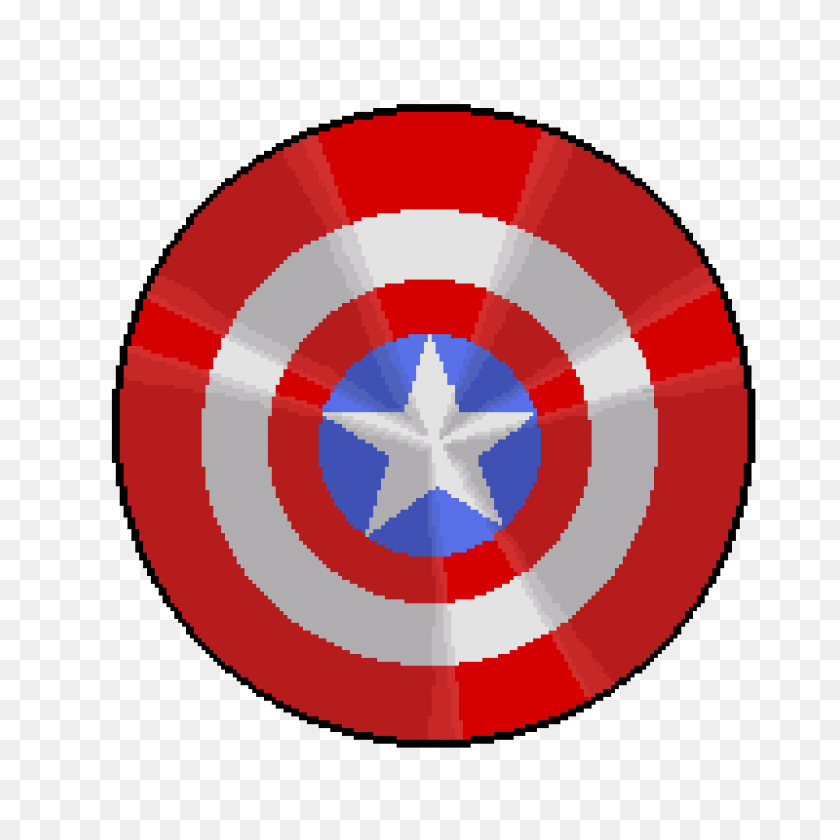 1200x1200 Pixilart - Capitán América Escudo Clipart