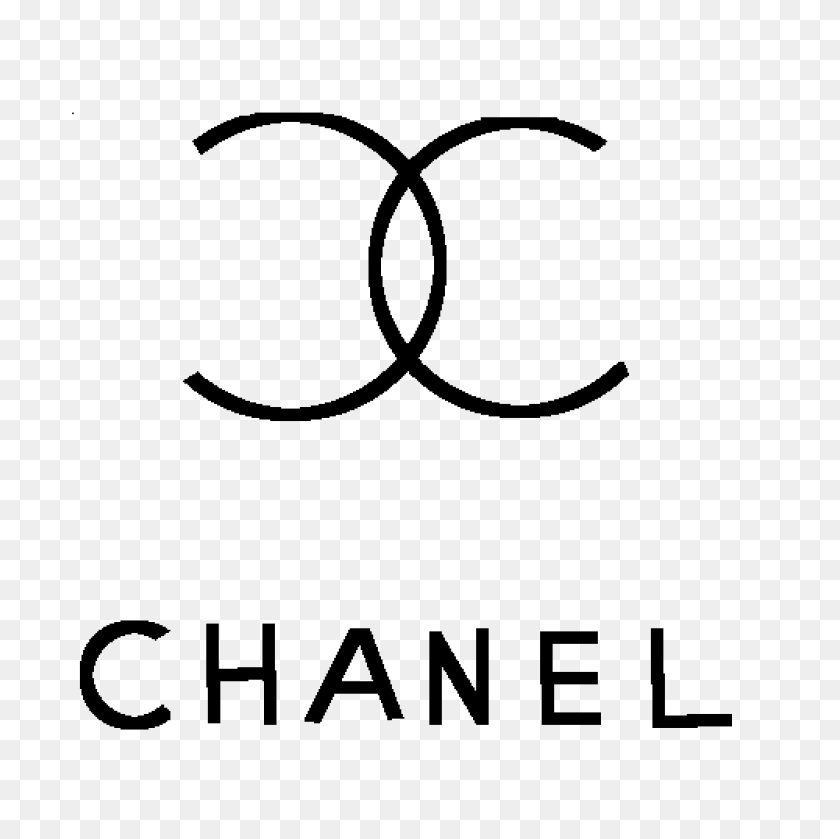 1000x1000 Pixilart - Chanel Logo White PNG
