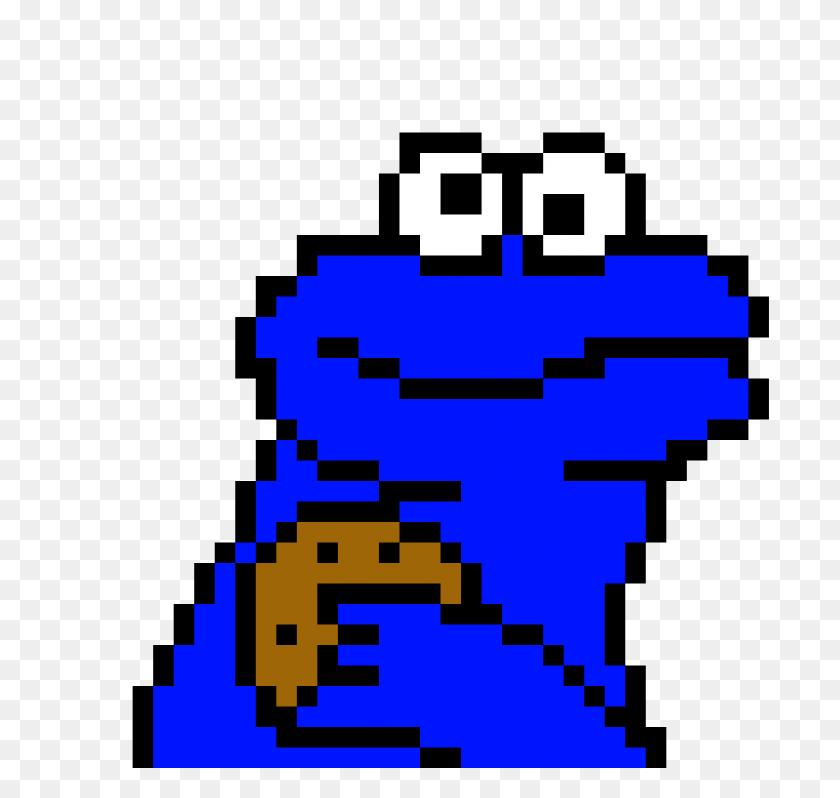 1178x1116 Pixilart - Cookie Monster PNG