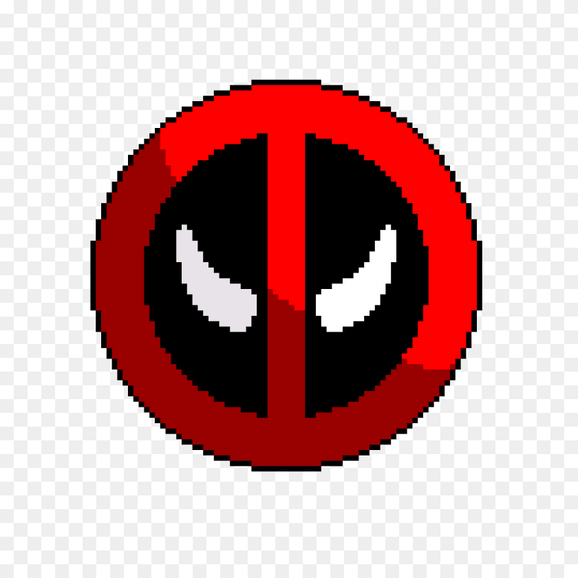 1200x1200 Pixilart - Deadpool Logo PNG