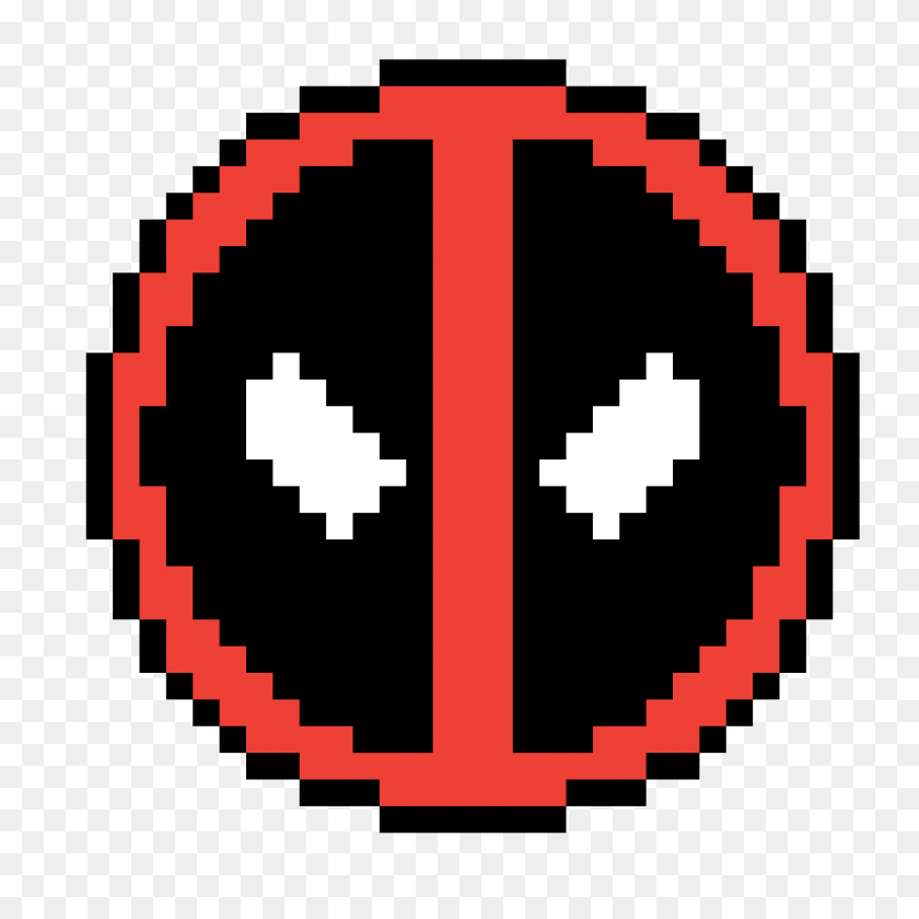 1184x1184 Pixilart - Deadpool Logo PNG
