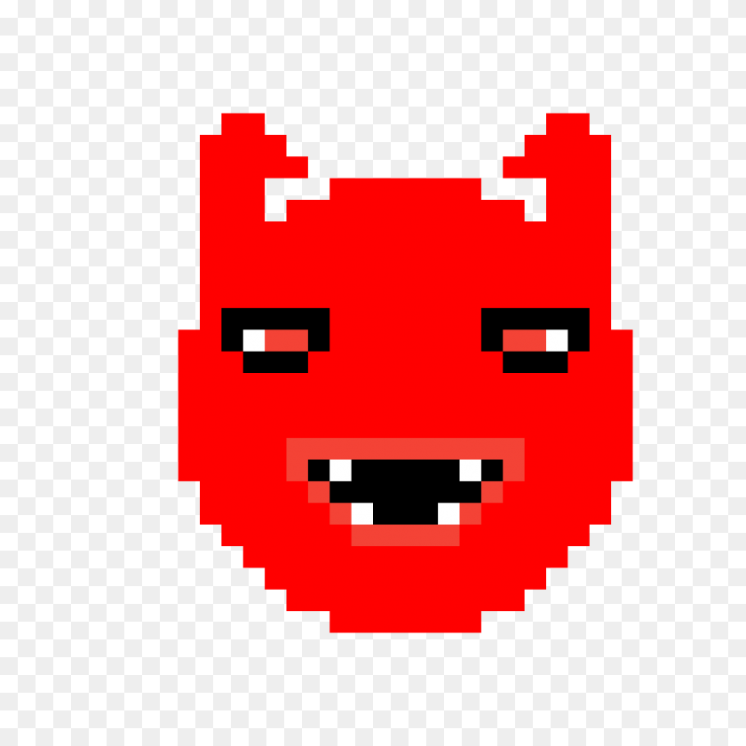 1376x1376 Pixilart - Devil Emoji PNG