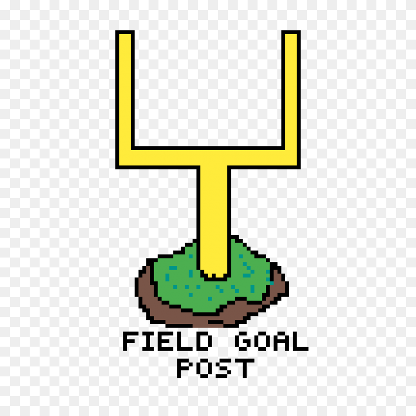 1200x1200 Pixilart - Football Goal Post Clipart