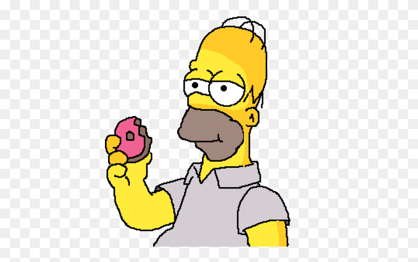 1000x600 Pixilart - Homer Simpson Clipart